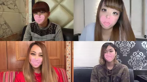 长い秋の夜に醸造された4人の美しい女の子とリス、3时间の膣射精