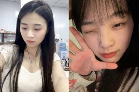 东莞清溪某印刷厂厂妹，下班后帮男友口爆吞精拍摄视频惨遭渣男曝光