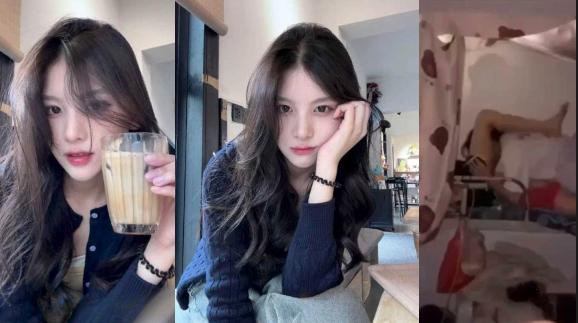 女生宿舍的秘密，学生妹在宿舍上铺相互互舔视频流出