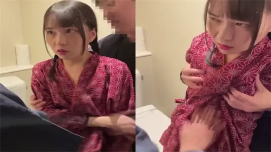 性感兼职打工妹二人组：双飞服务爽翻天！